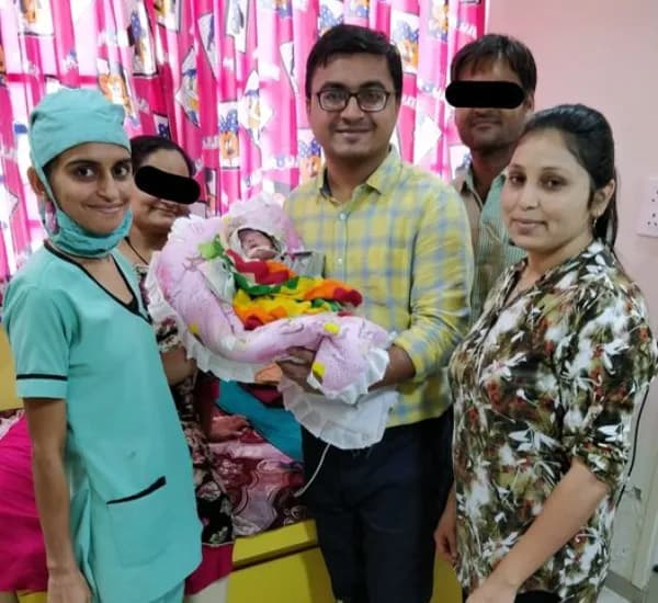 A baby discharged successfully after 2 months